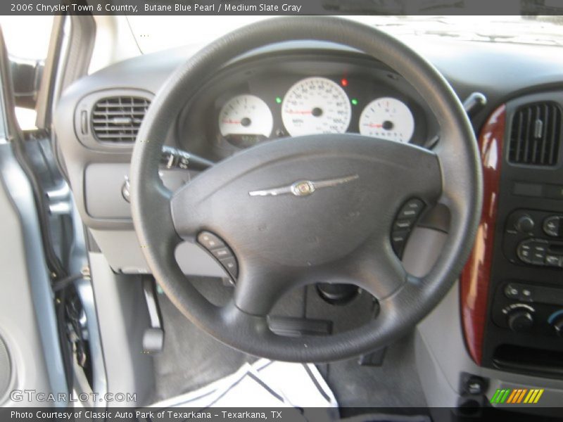 Butane Blue Pearl / Medium Slate Gray 2006 Chrysler Town & Country