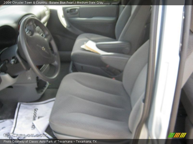 Butane Blue Pearl / Medium Slate Gray 2006 Chrysler Town & Country