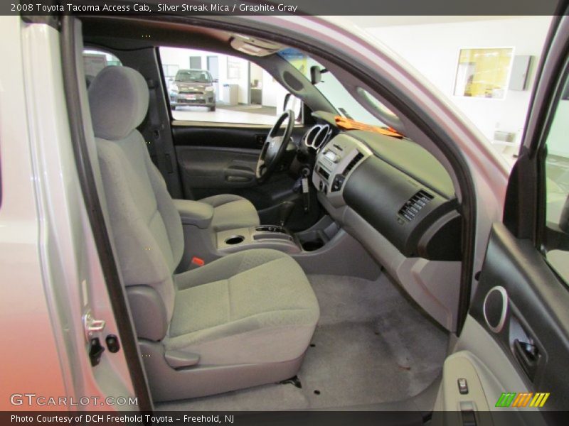 Silver Streak Mica / Graphite Gray 2008 Toyota Tacoma Access Cab