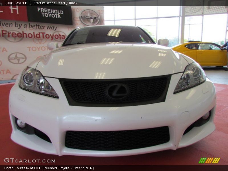Starfire White Pearl / Black 2008 Lexus IS F