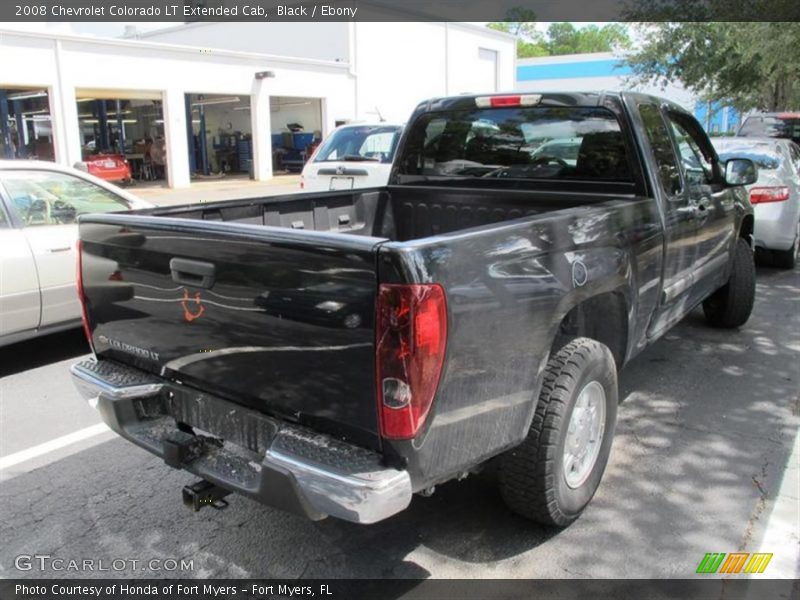 Black / Ebony 2008 Chevrolet Colorado LT Extended Cab