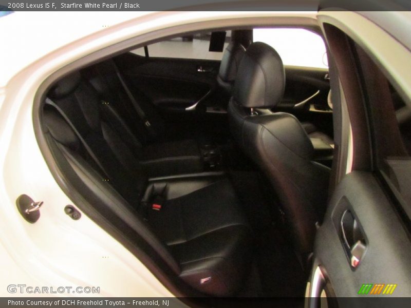 Starfire White Pearl / Black 2008 Lexus IS F