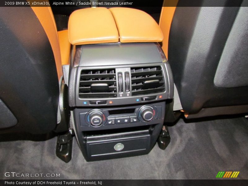 Alpine White / Saddle Brown Nevada Leather 2009 BMW X5 xDrive30i