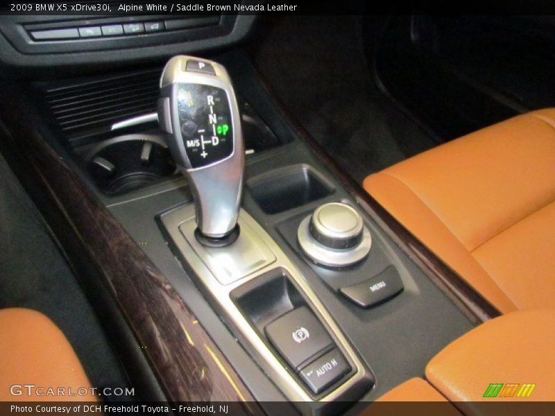 Alpine White / Saddle Brown Nevada Leather 2009 BMW X5 xDrive30i