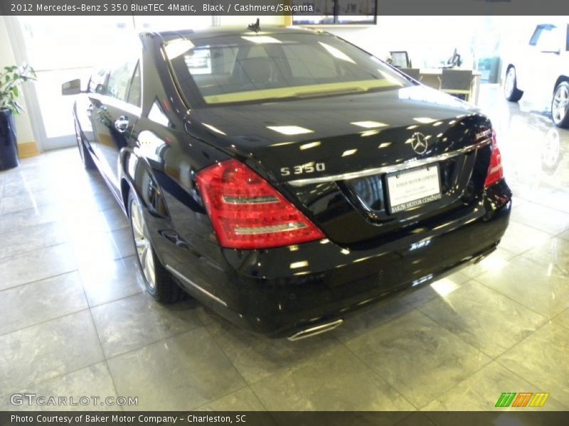 Black / Cashmere/Savanna 2012 Mercedes-Benz S 350 BlueTEC 4Matic