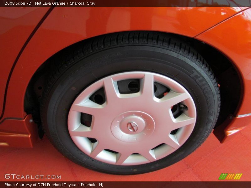 Hot Lava Orange / Charcoal Gray 2008 Scion xD
