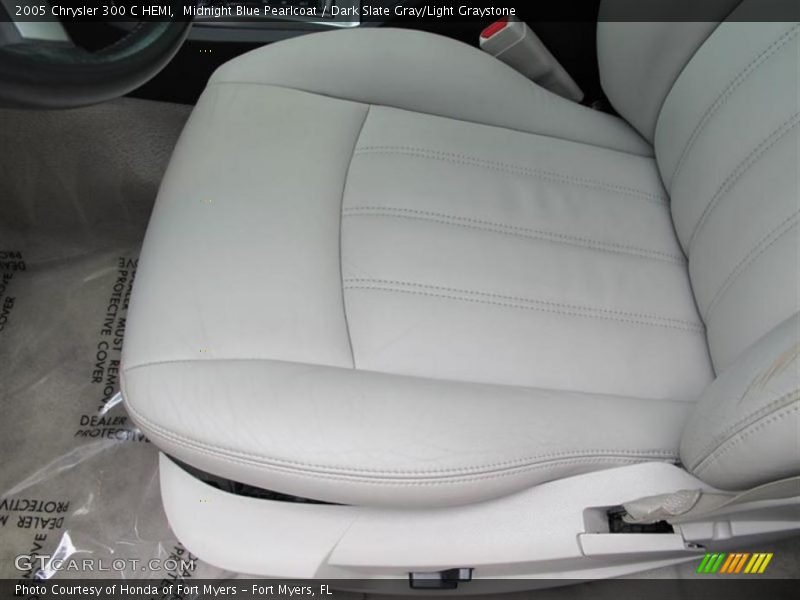 Midnight Blue Pearlcoat / Dark Slate Gray/Light Graystone 2005 Chrysler 300 C HEMI