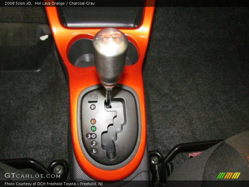 Hot Lava Orange / Charcoal Gray 2008 Scion xD