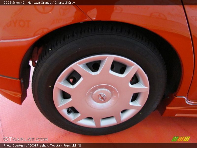 Hot Lava Orange / Charcoal Gray 2008 Scion xD