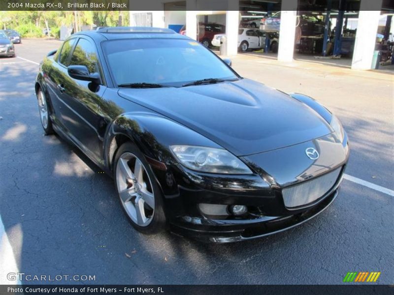 Brilliant Black / Black 2004 Mazda RX-8