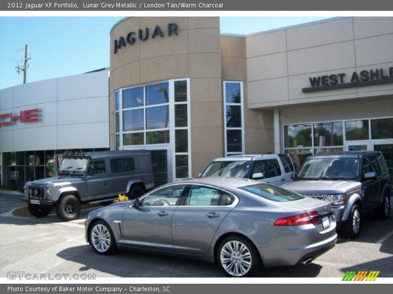 Lunar Grey Metallic / London Tan/Warm Charcoal 2012 Jaguar XF Portfolio