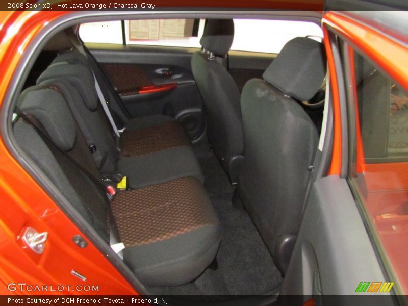 Hot Lava Orange / Charcoal Gray 2008 Scion xD