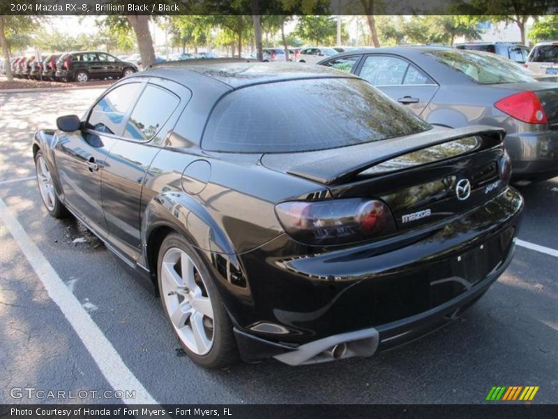 Brilliant Black / Black 2004 Mazda RX-8