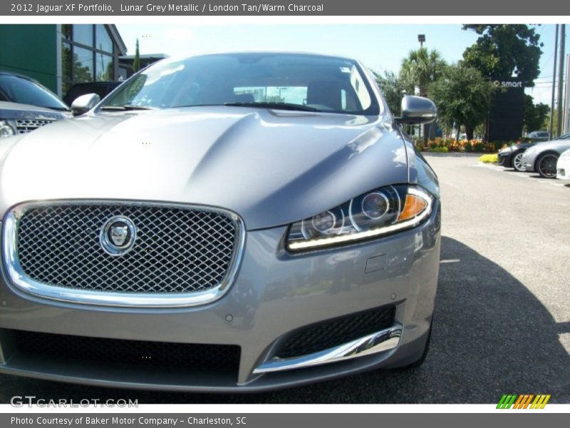 Lunar Grey Metallic / London Tan/Warm Charcoal 2012 Jaguar XF Portfolio