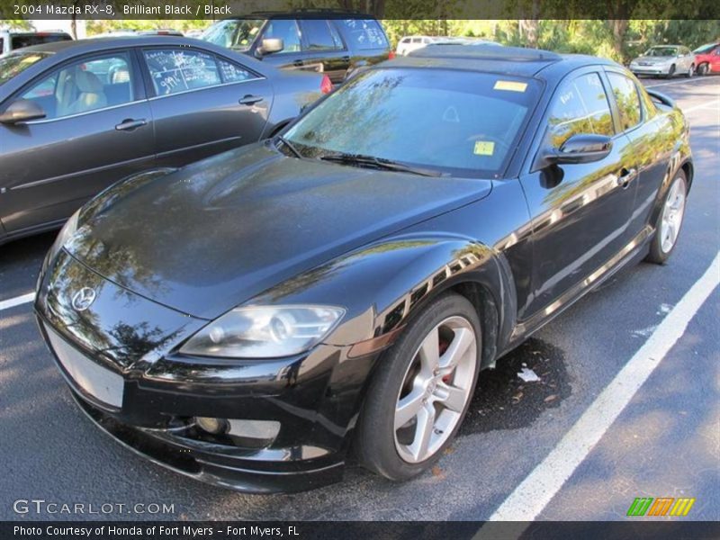 Brilliant Black / Black 2004 Mazda RX-8