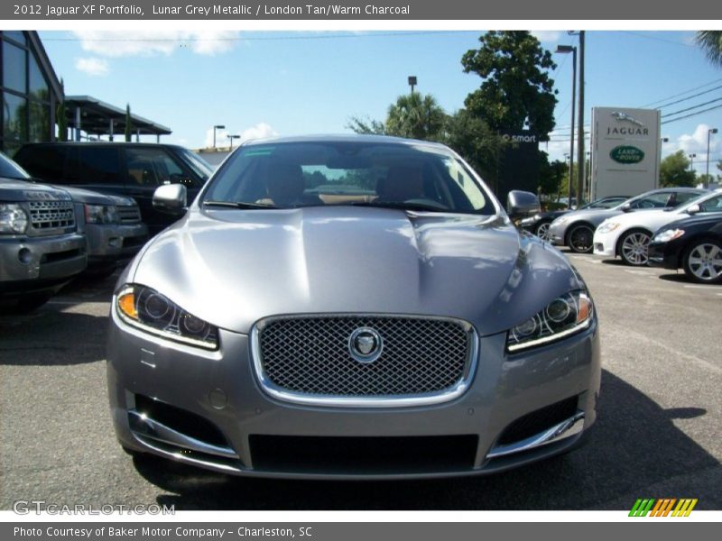 Lunar Grey Metallic / London Tan/Warm Charcoal 2012 Jaguar XF Portfolio