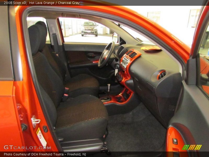 Hot Lava Orange / Charcoal Gray 2008 Scion xD