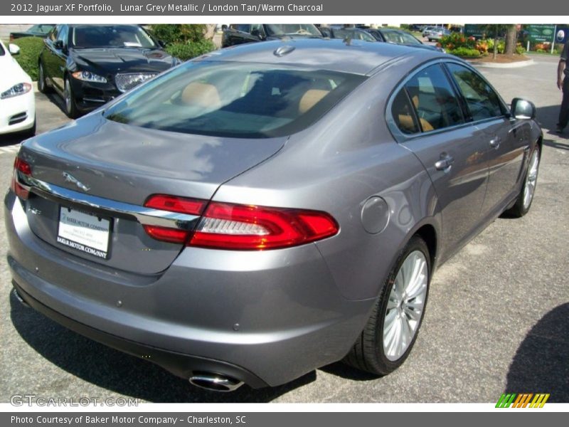 Lunar Grey Metallic / London Tan/Warm Charcoal 2012 Jaguar XF Portfolio