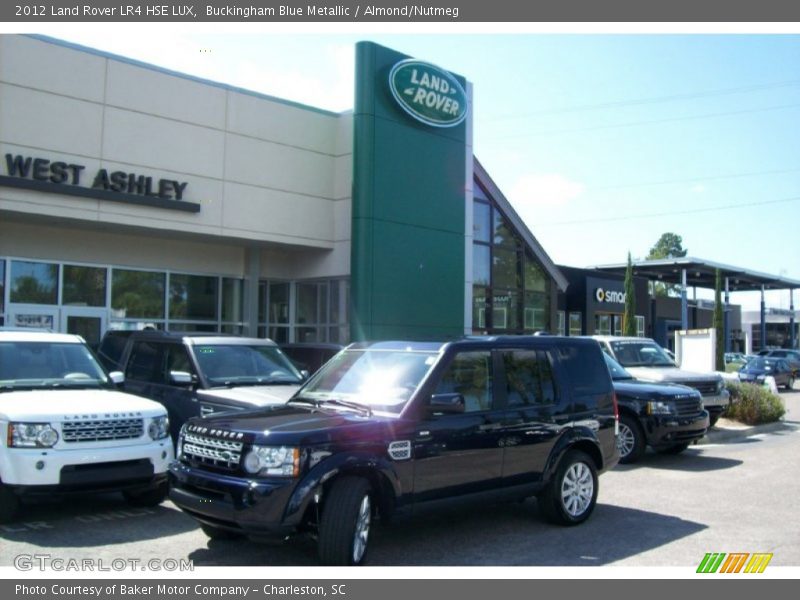 Buckingham Blue Metallic / Almond/Nutmeg 2012 Land Rover LR4 HSE LUX