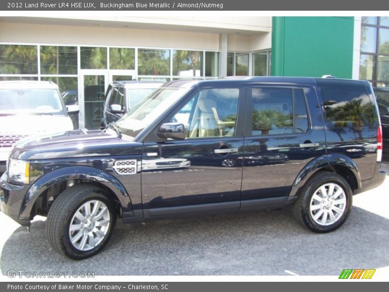 Buckingham Blue Metallic / Almond/Nutmeg 2012 Land Rover LR4 HSE LUX