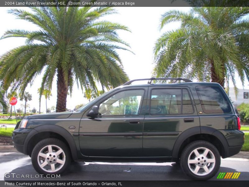Epsom Green Metallic / Alpaca Beige 2004 Land Rover Freelander HSE