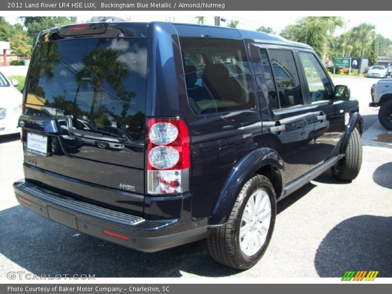 Buckingham Blue Metallic / Almond/Nutmeg 2012 Land Rover LR4 HSE LUX