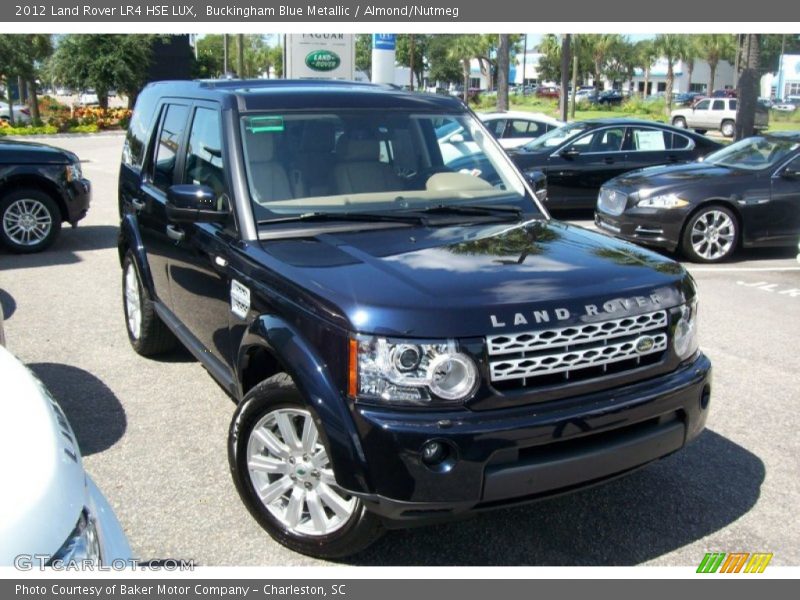 Buckingham Blue Metallic / Almond/Nutmeg 2012 Land Rover LR4 HSE LUX