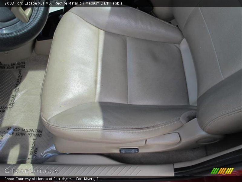 Redfire Metallic / Medium Dark Pebble 2003 Ford Escape XLT V6
