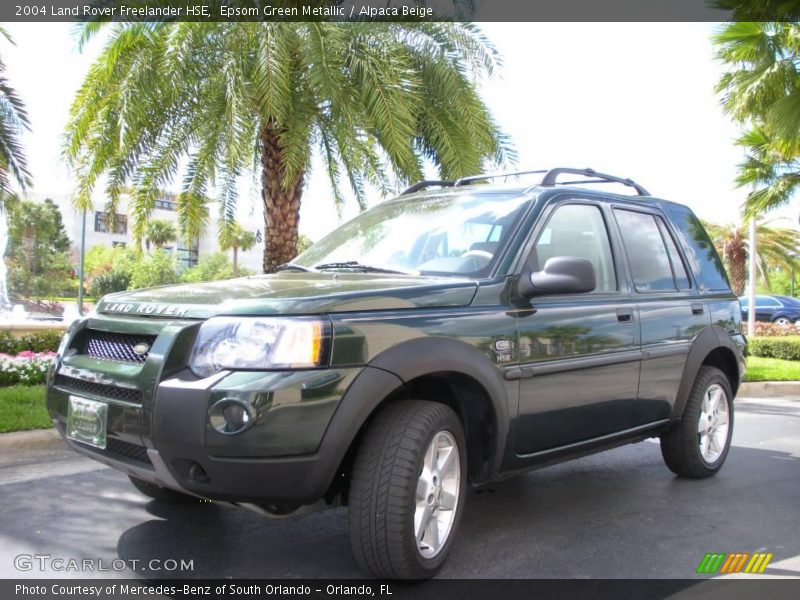 Epsom Green Metallic / Alpaca Beige 2004 Land Rover Freelander HSE
