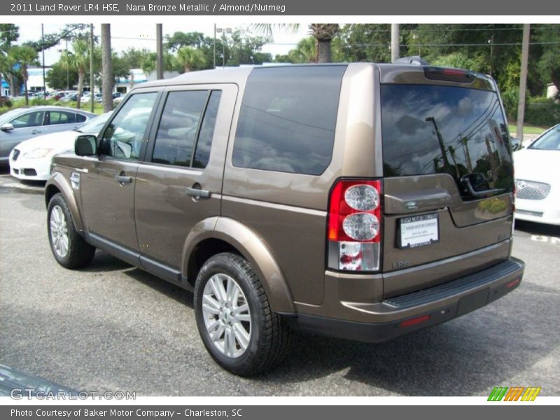 Nara Bronze Metallic / Almond/Nutmeg 2011 Land Rover LR4 HSE