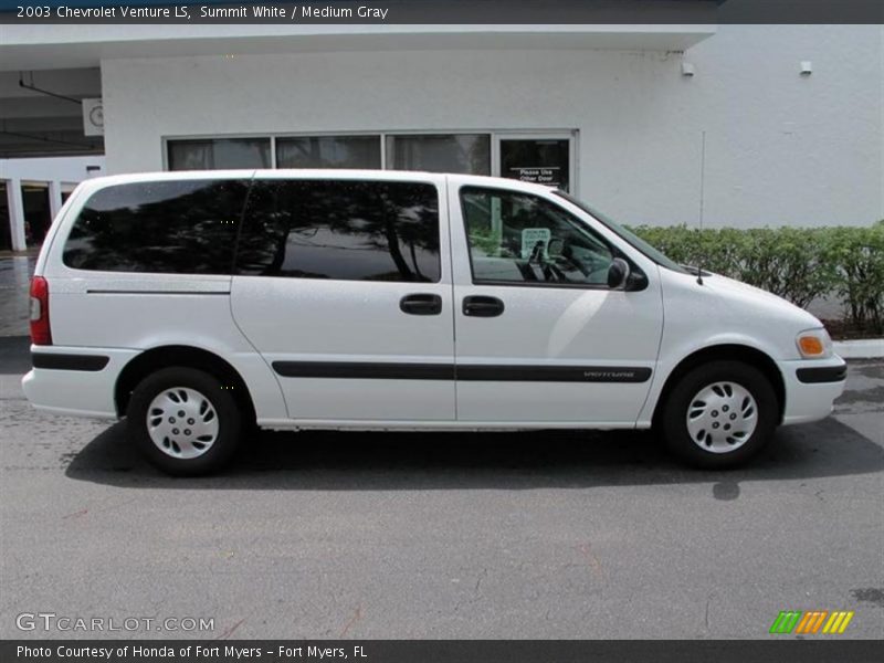 Summit White / Medium Gray 2003 Chevrolet Venture LS