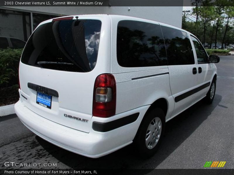 Summit White / Medium Gray 2003 Chevrolet Venture LS