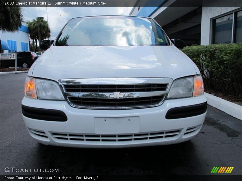 Summit White / Medium Gray 2003 Chevrolet Venture LS
