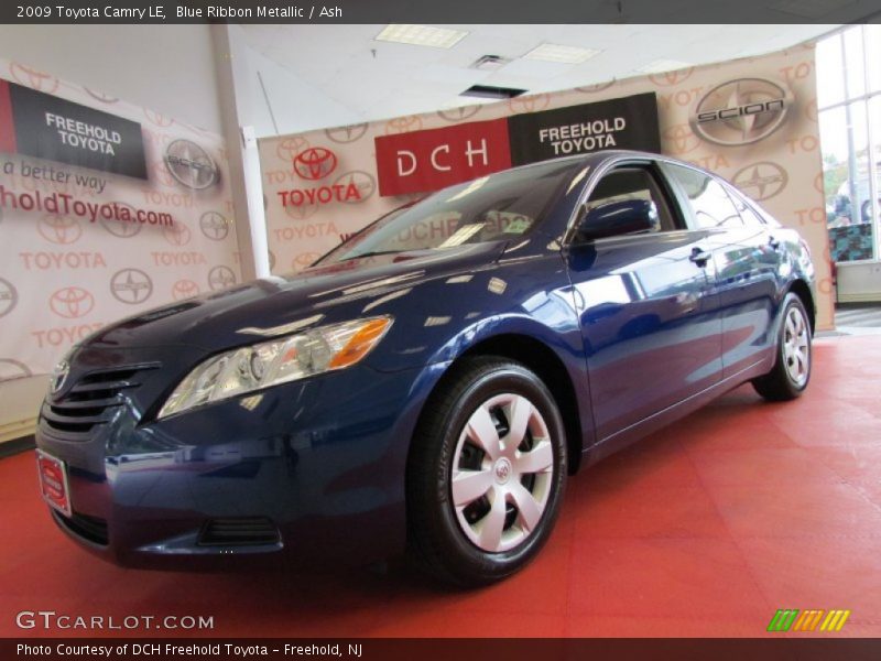 Blue Ribbon Metallic / Ash 2009 Toyota Camry LE