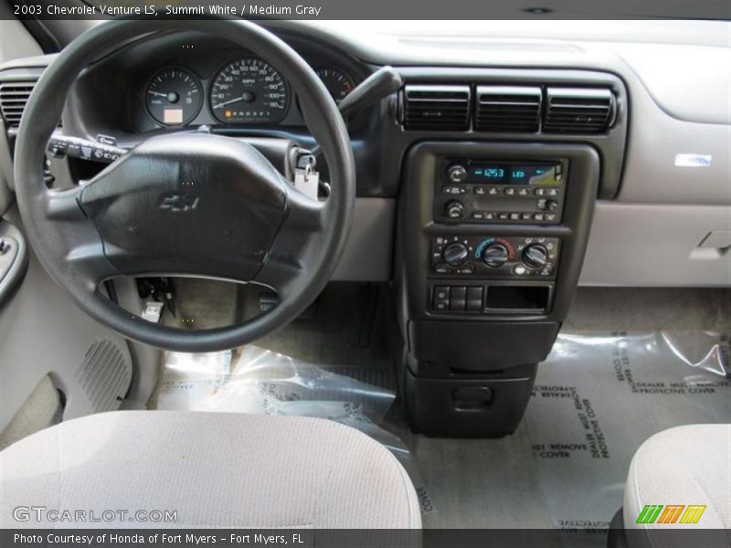 Summit White / Medium Gray 2003 Chevrolet Venture LS