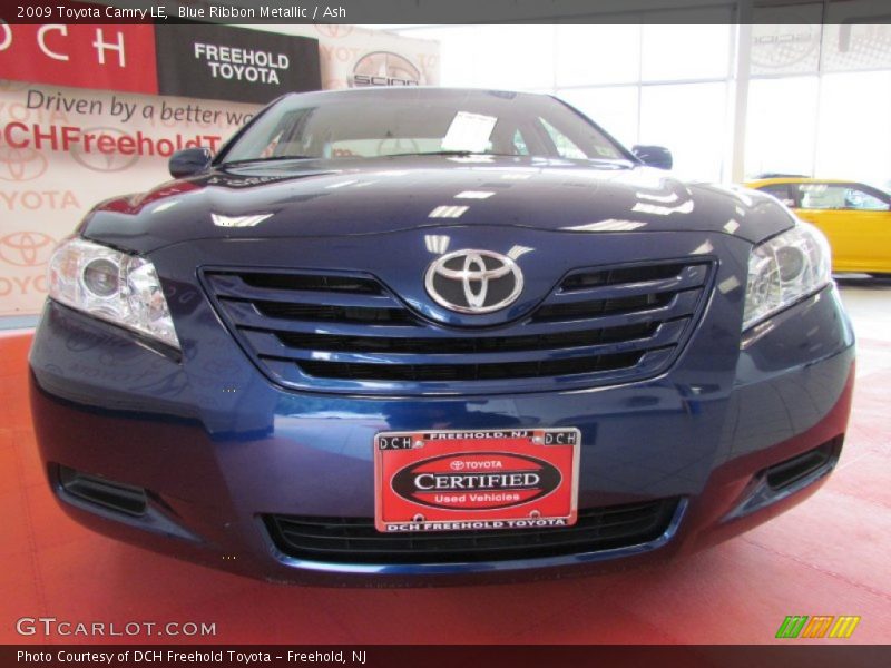 Blue Ribbon Metallic / Ash 2009 Toyota Camry LE