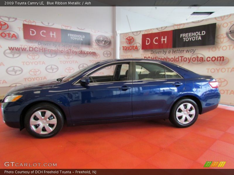 Blue Ribbon Metallic / Ash 2009 Toyota Camry LE