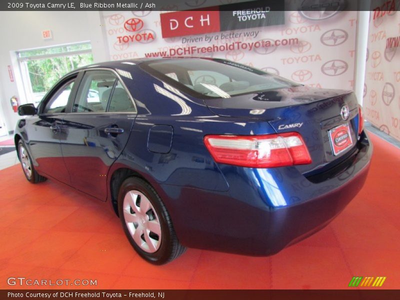 Blue Ribbon Metallic / Ash 2009 Toyota Camry LE