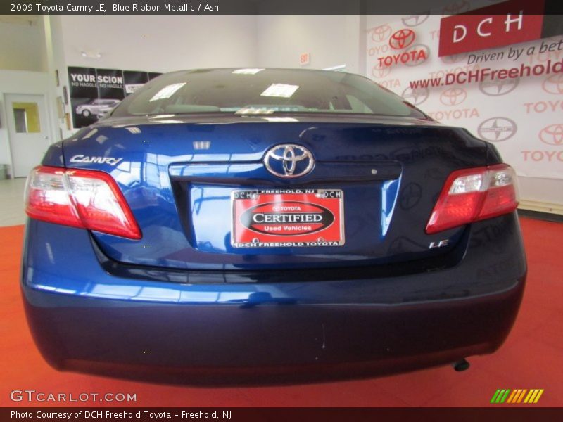 Blue Ribbon Metallic / Ash 2009 Toyota Camry LE