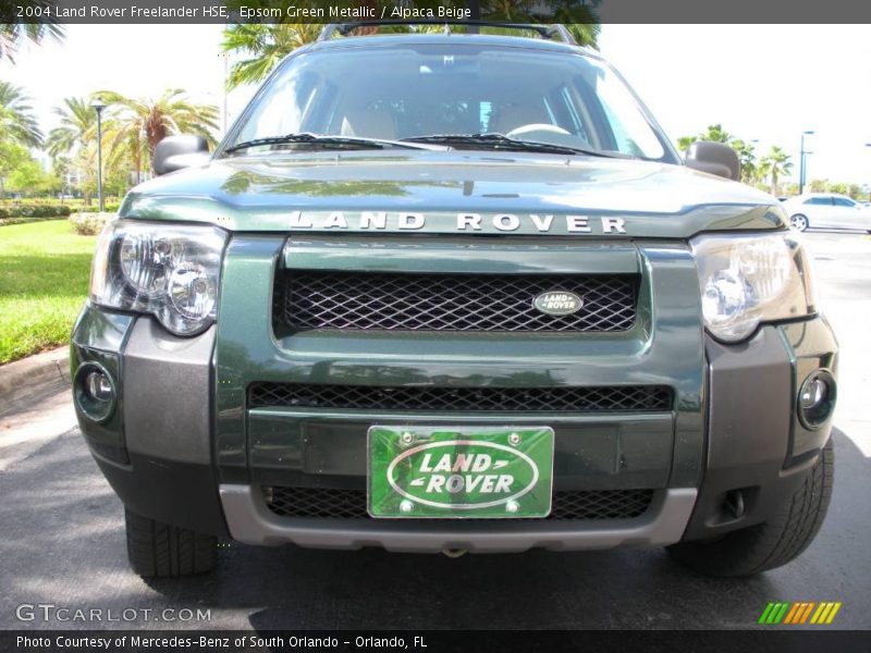 Epsom Green Metallic / Alpaca Beige 2004 Land Rover Freelander HSE