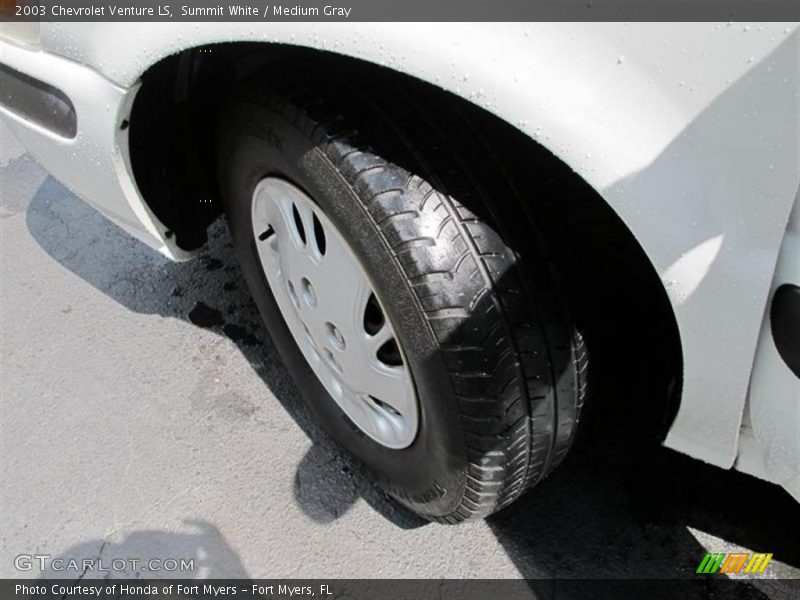 Summit White / Medium Gray 2003 Chevrolet Venture LS