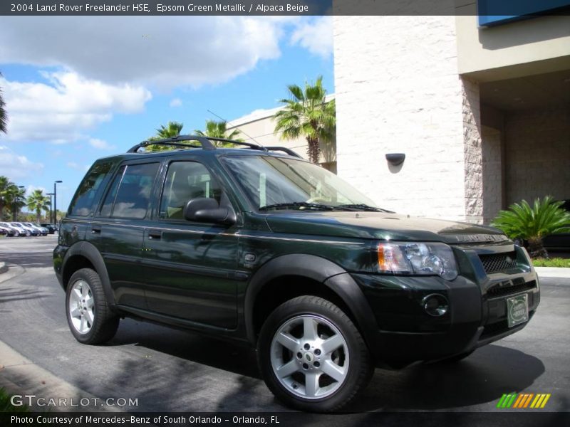 Epsom Green Metallic / Alpaca Beige 2004 Land Rover Freelander HSE