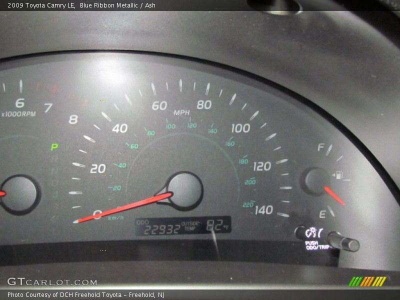 Blue Ribbon Metallic / Ash 2009 Toyota Camry LE