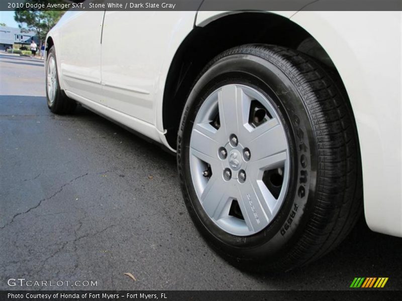 Stone White / Dark Slate Gray 2010 Dodge Avenger SXT