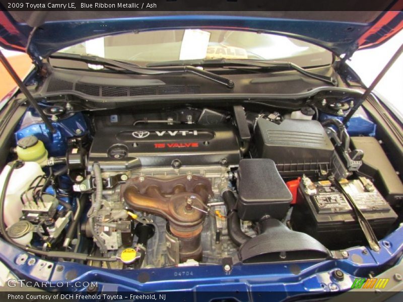 Blue Ribbon Metallic / Ash 2009 Toyota Camry LE