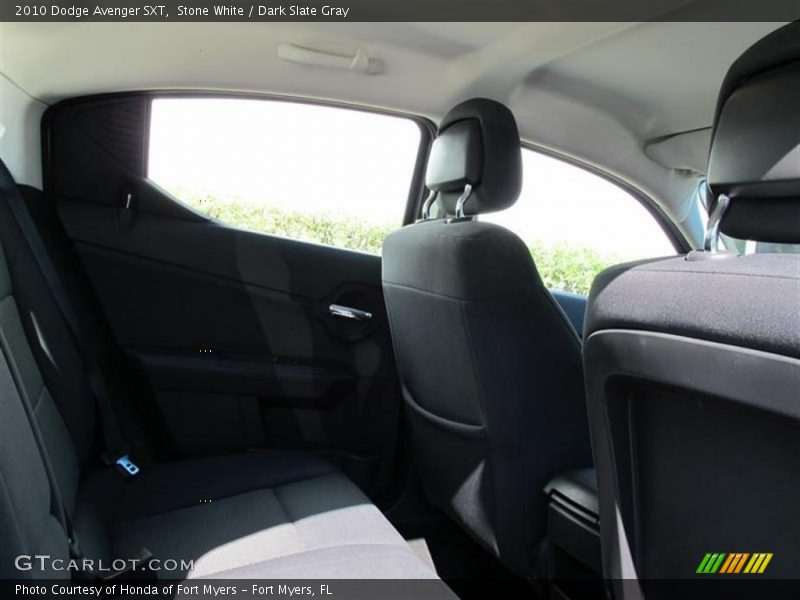 Stone White / Dark Slate Gray 2010 Dodge Avenger SXT