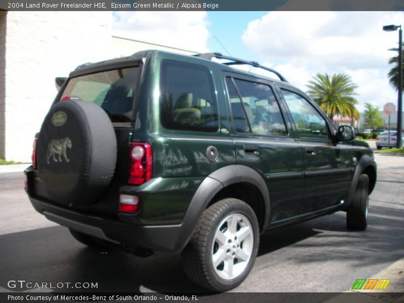 Epsom Green Metallic / Alpaca Beige 2004 Land Rover Freelander HSE
