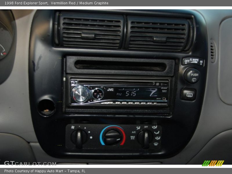 Vermillion Red / Medium Graphite 1998 Ford Explorer Sport