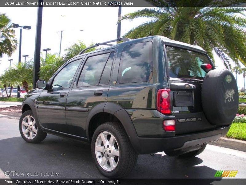 Epsom Green Metallic / Alpaca Beige 2004 Land Rover Freelander HSE