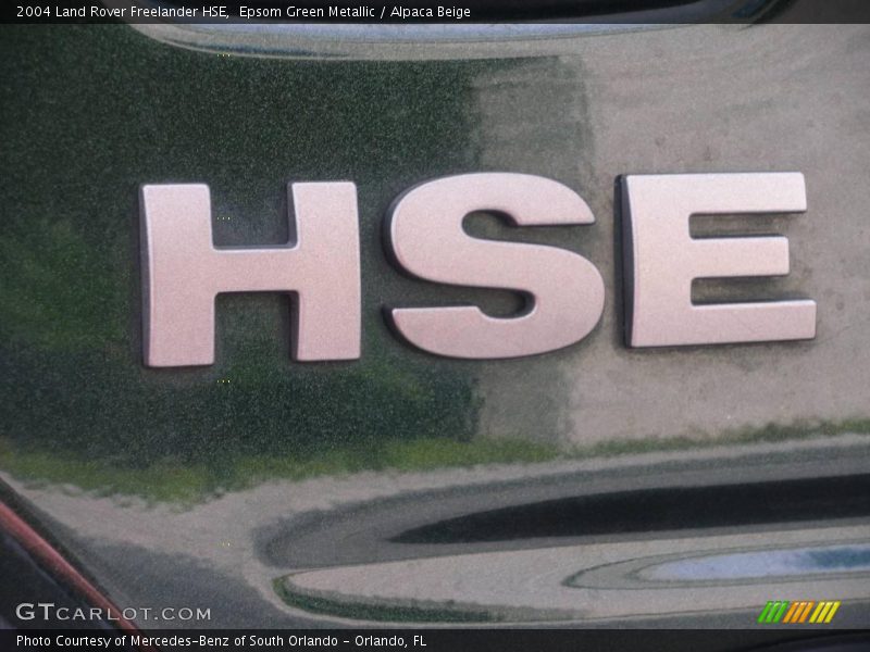 Epsom Green Metallic / Alpaca Beige 2004 Land Rover Freelander HSE